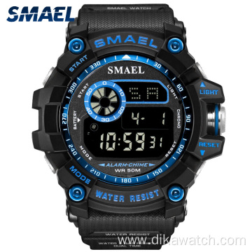 SMAEL Military Digital Watches Men Alarm Waterproof Watch